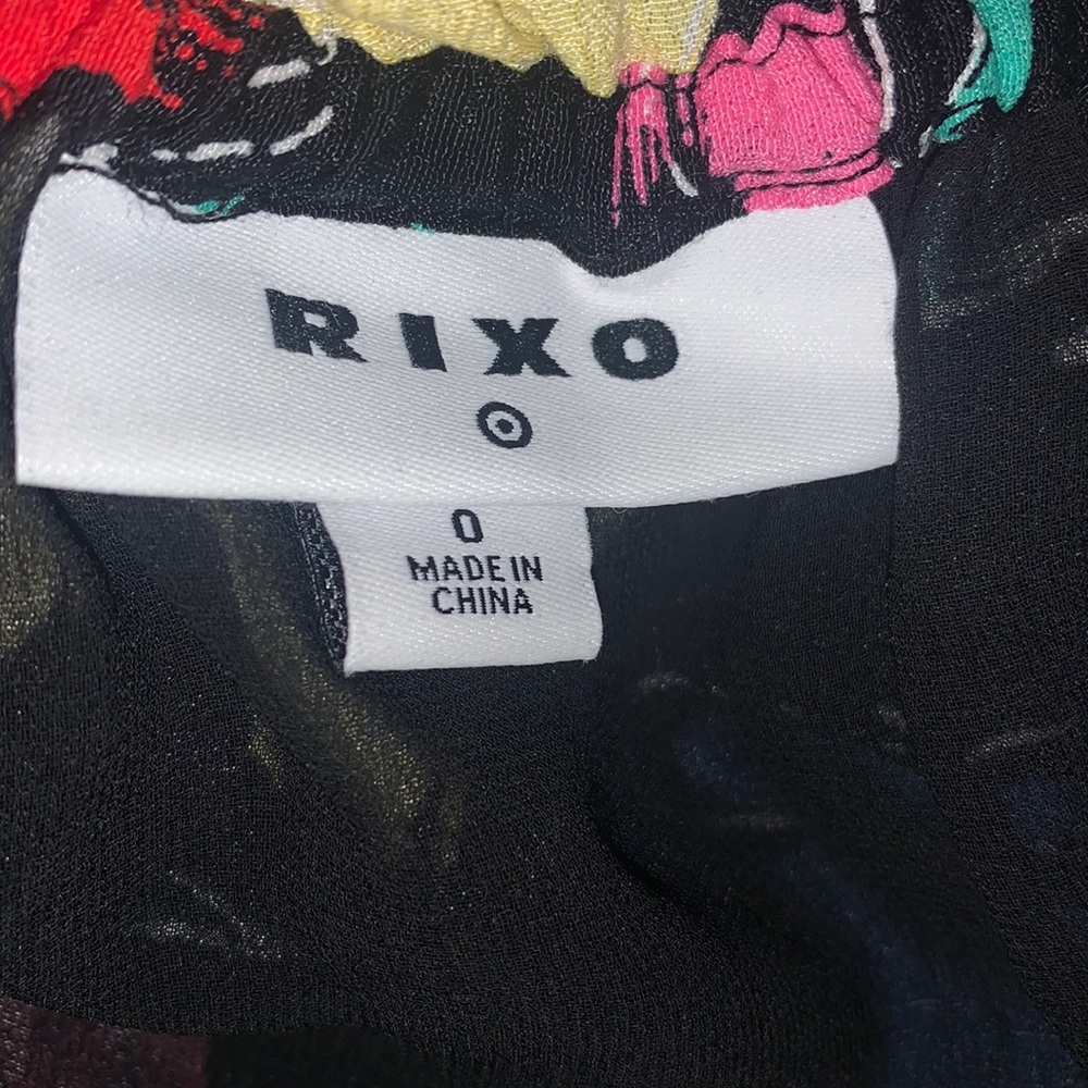 RIXO X Target black floral maxi dress - Picture 9 of 9